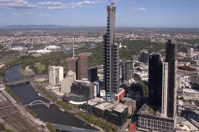Melbourne from Rialto Towers observation deck
