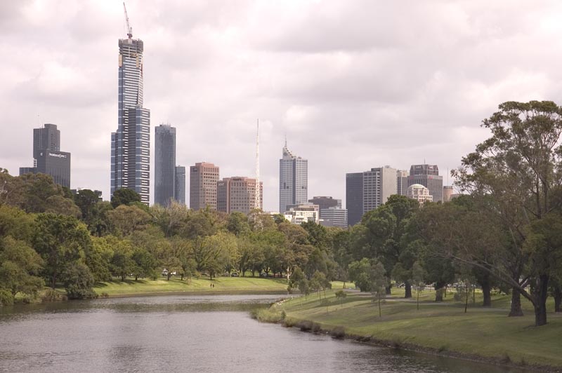 Yarra River, Melbourne Skyline