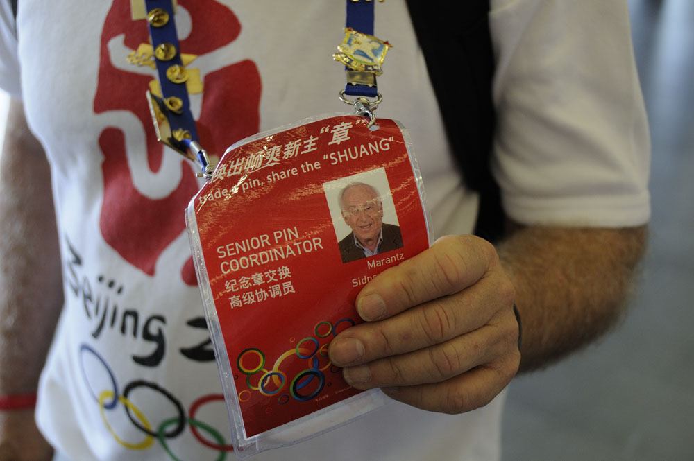 New for the Beijing games, coordinators to facilitate pin trading