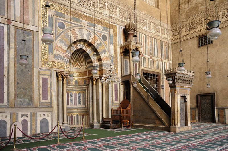 Niche in mosque