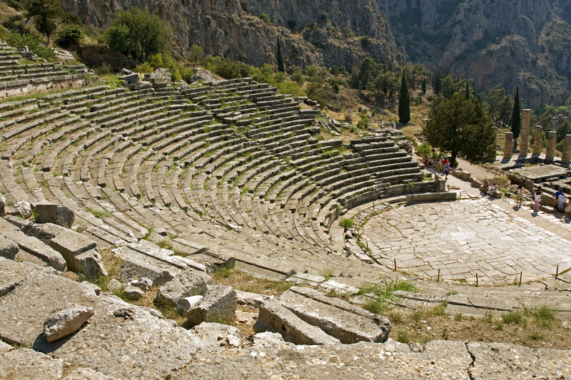 The theater at Delphi