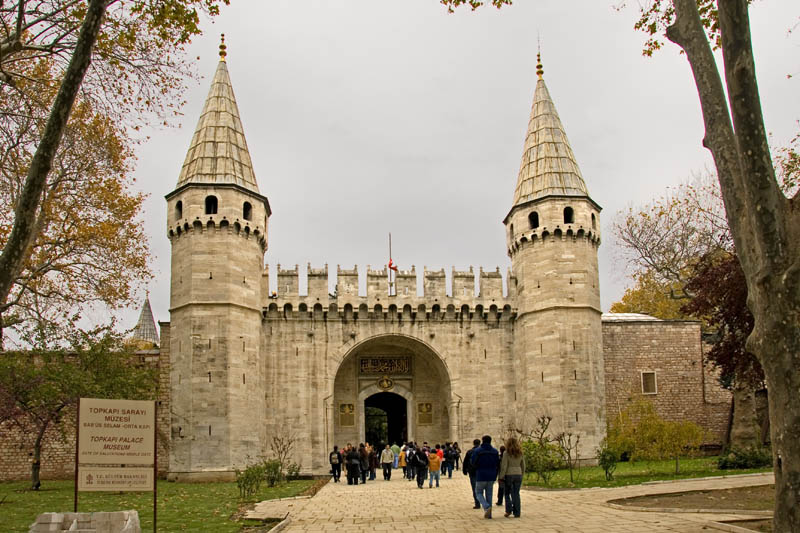 Topkapi Palace, entrance