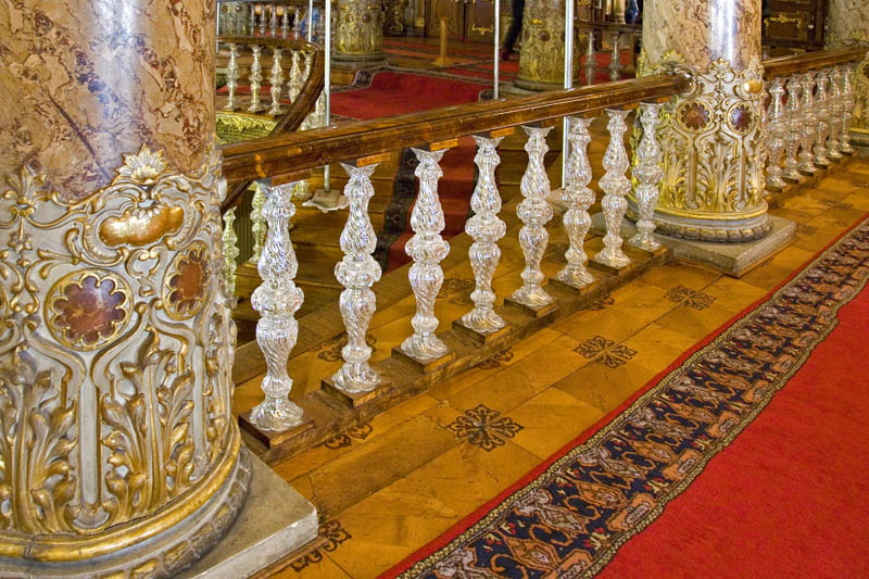 Dolmabahçe Palace, crystal staircase