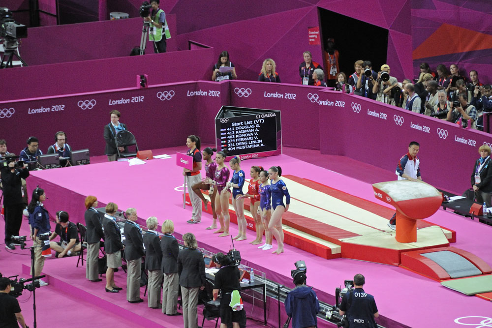 Introductions for Women's Individual All Around Final