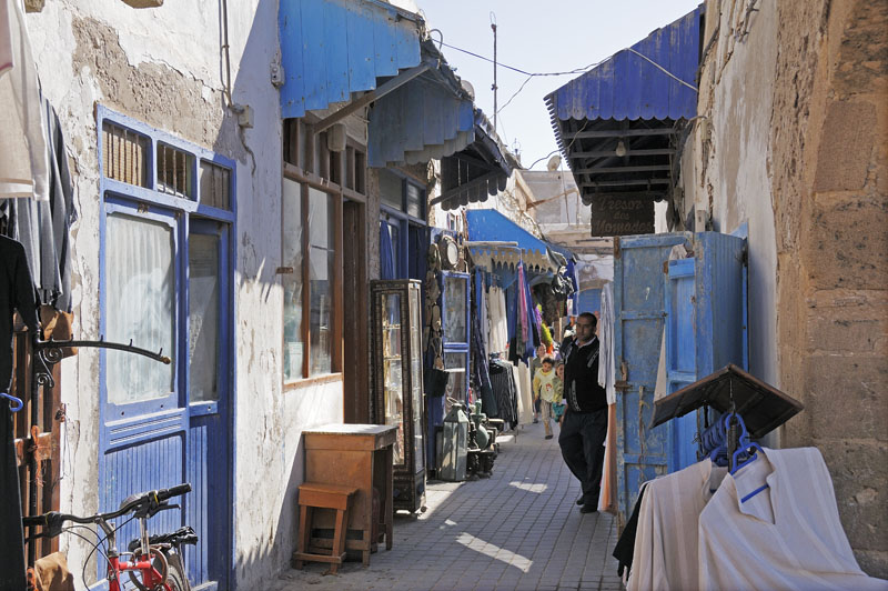 Alley in the medina of Essaouira