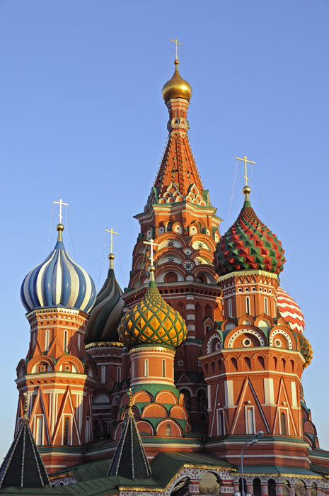 St. Basil's Cathedral at Sunset