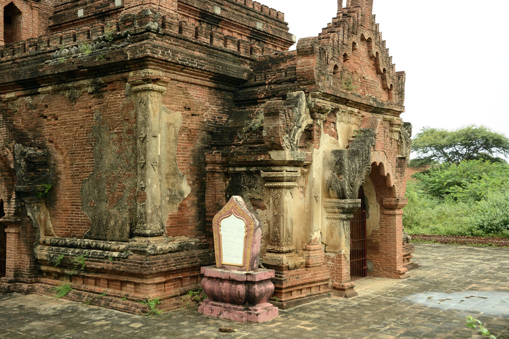 One of many Buddhist shrines in Bagan