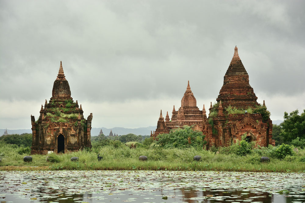 Shrines in Bagan Archaeological Zone