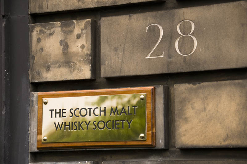 The Scotch Malt Whisky Society, Edinburgh