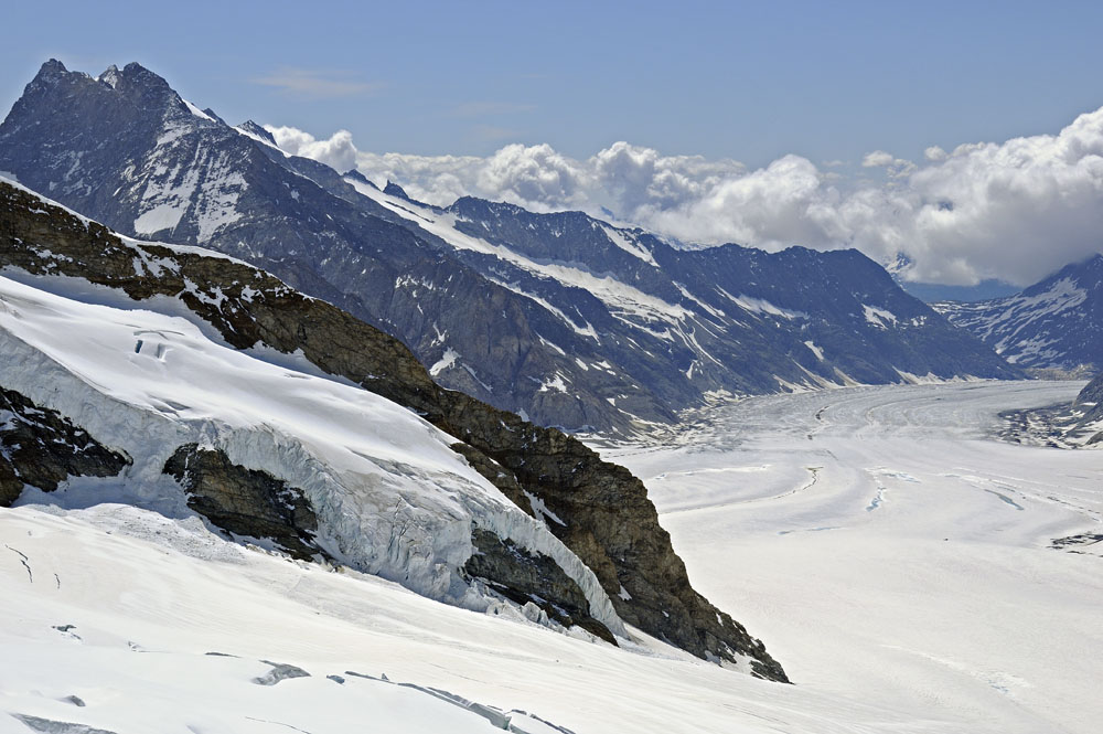 Aletsch Glacier from Jungfraujoch
