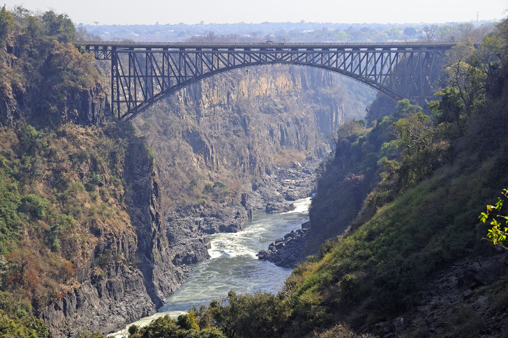 Bridge between Zambia and Zimbabwe