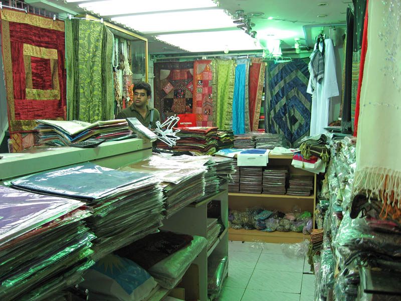 Textile Shop at the Bur Dubai Souq