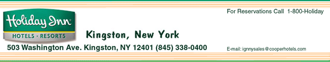 Holiday Inn, Kingston, NY