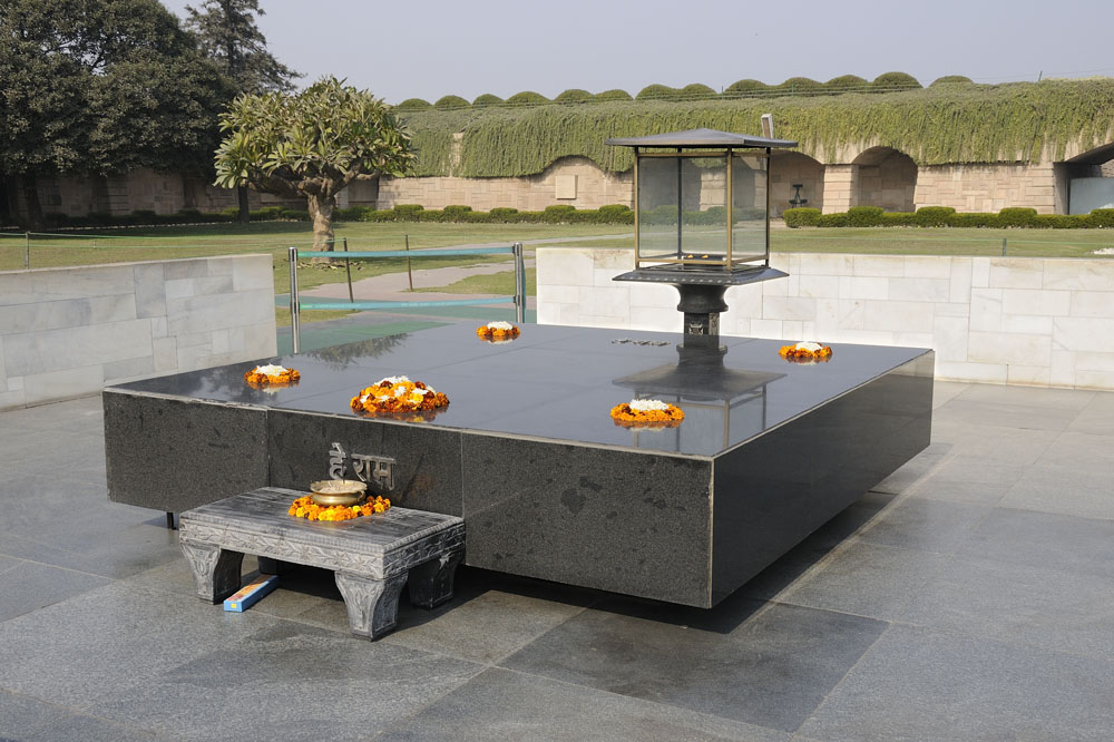 Raj Ghat, site of Mahatma Gandhi's cremation