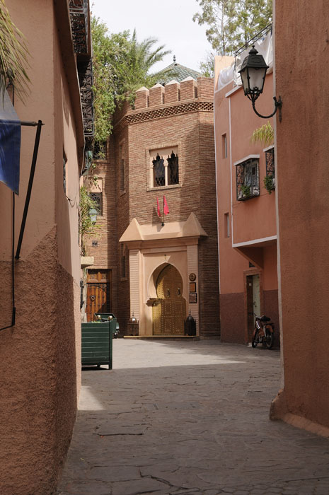 Entrance to La Suntana Hotel in Marrakech