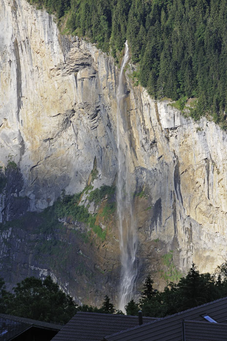 Waterfall near Lauterbrunnen
