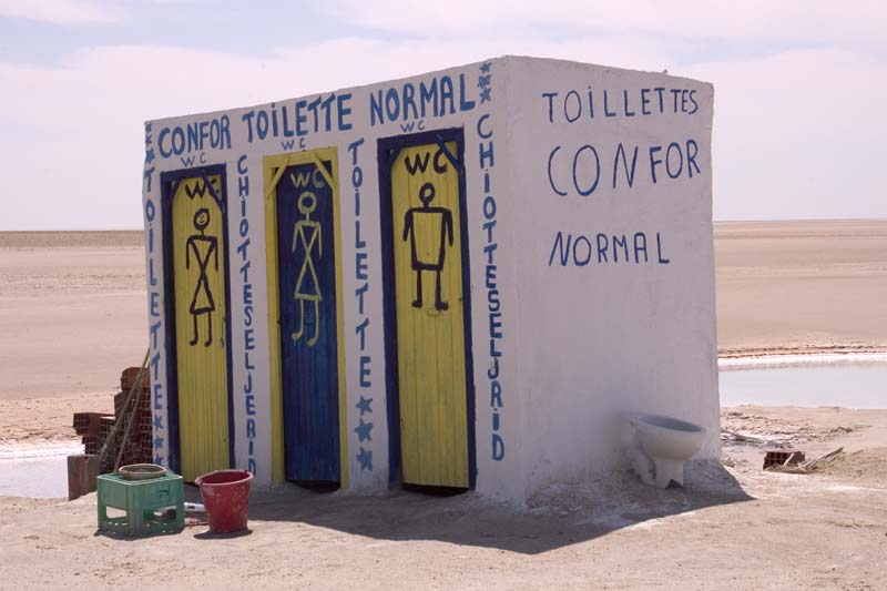 Tunisia 2005 - Chott El Jerid salt lake