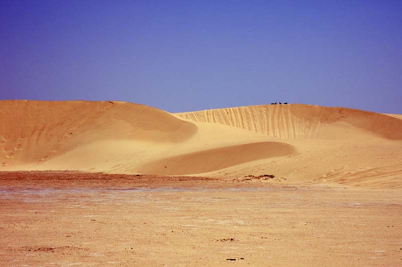 Tunisia 2005 - Sahara 80 foot high sand dune near Star Wars Episode 1 move set