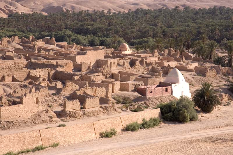 Tunisia 2005 - Ruins of Berber village, Tamerza