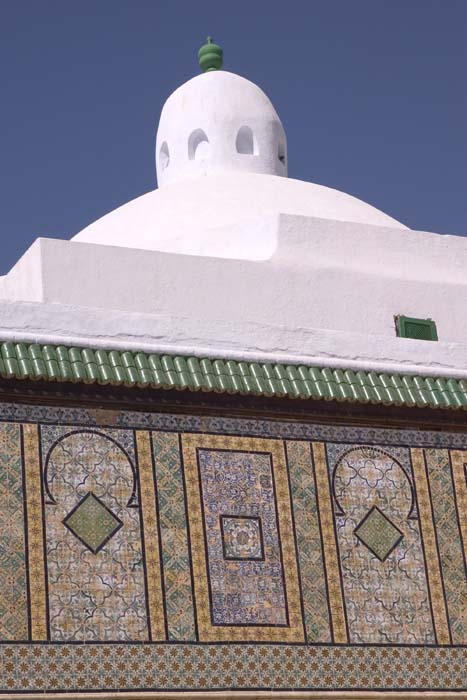 Tunisia 2005 - Kairouan, Sidi Sahbi Zaouia (Barber's Mosque)