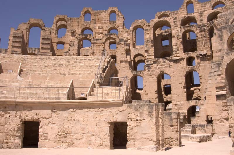 Tunisia 2005 - El Jem, Roman Amphitheater